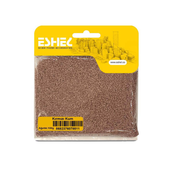 Eshel Maket Kırmızı Kum 100 gr - 1