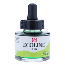 Talens Ecoline Sıvı Sulu Boya 30 ml Spring Green 665 - Talens